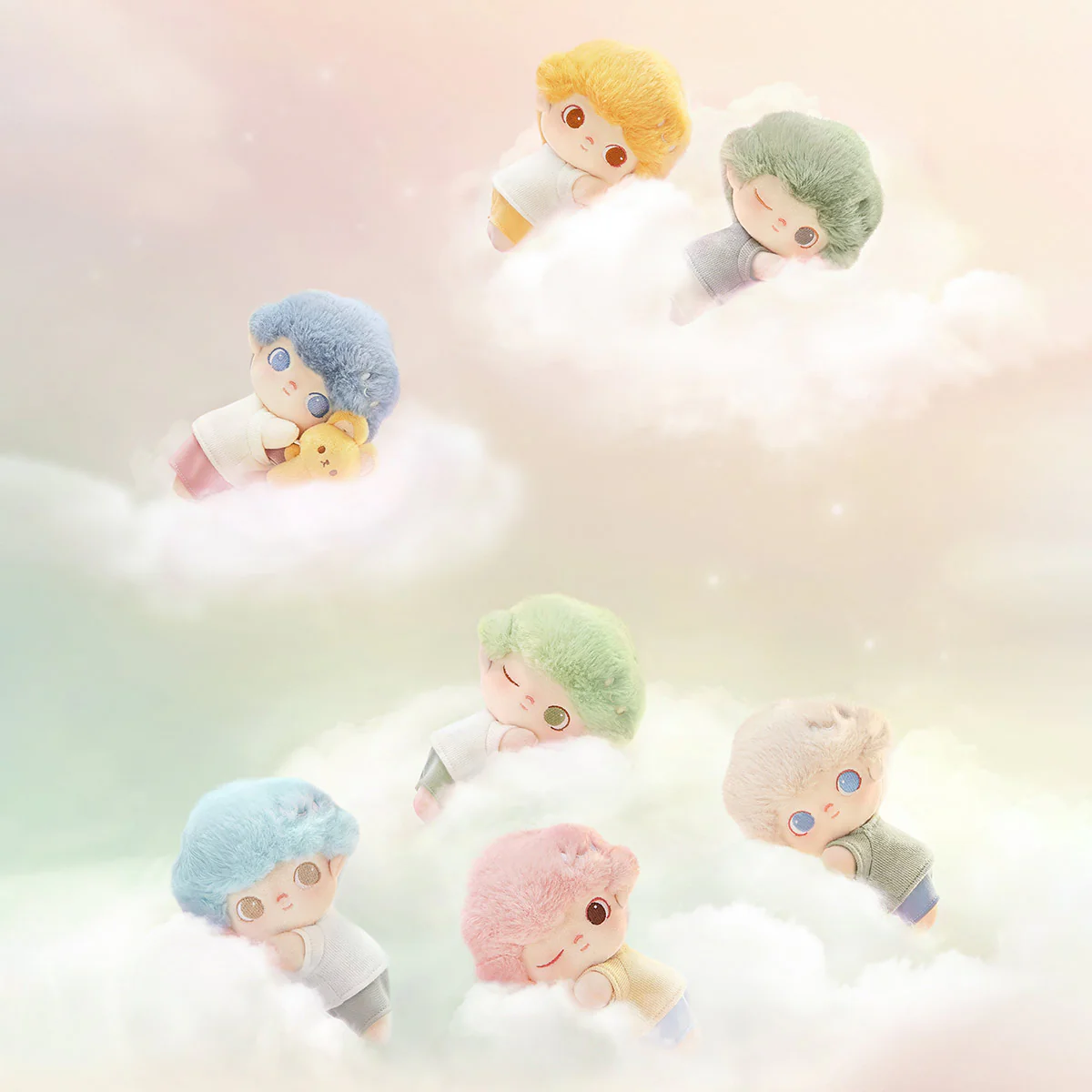POP MART DIMOO My Cloud Companion Series-Cotton Doll 1 Blind Box