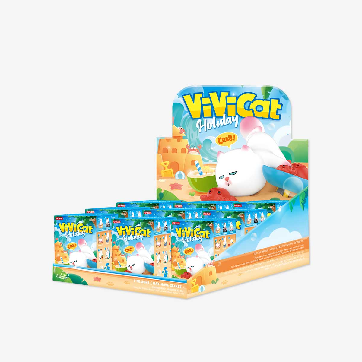 POP MART ViViCat Holiday Series 1 Blind Box