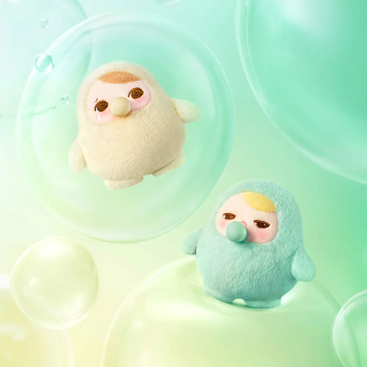 POP MART PUCKY BEANIE BUBBLE UP SERIES-Plush Pendant 1 Blind Box