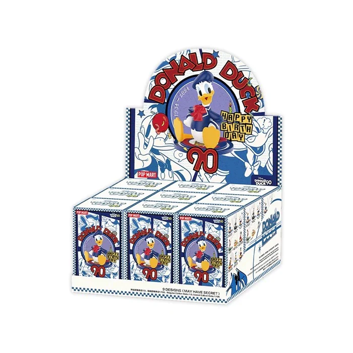 POP MART Disney Donald Duck 90th Anniversary Series Figures 1 Blind Box