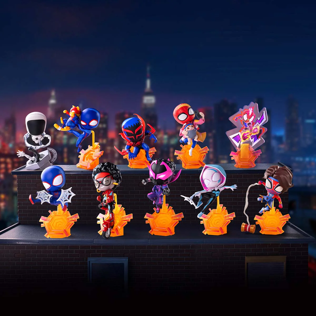 POP MART Marvel Spider-Man Across the Spider-Verse Series Figures 1 Blind Box