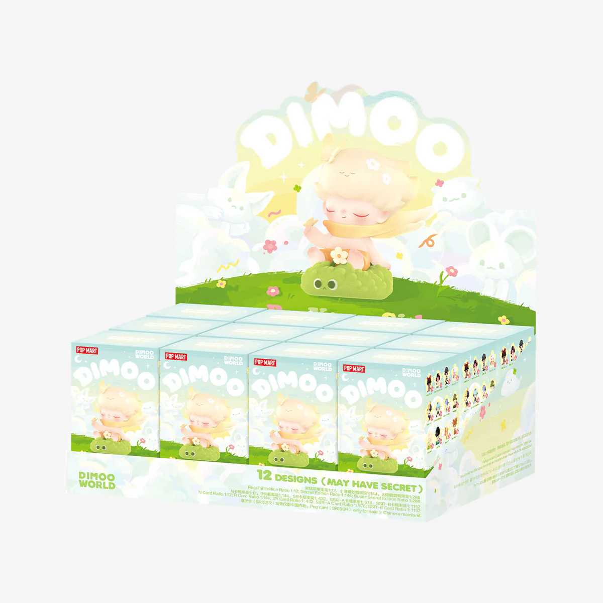 POP MART DIMOO By Your Side Series Figures 1 Blind Box