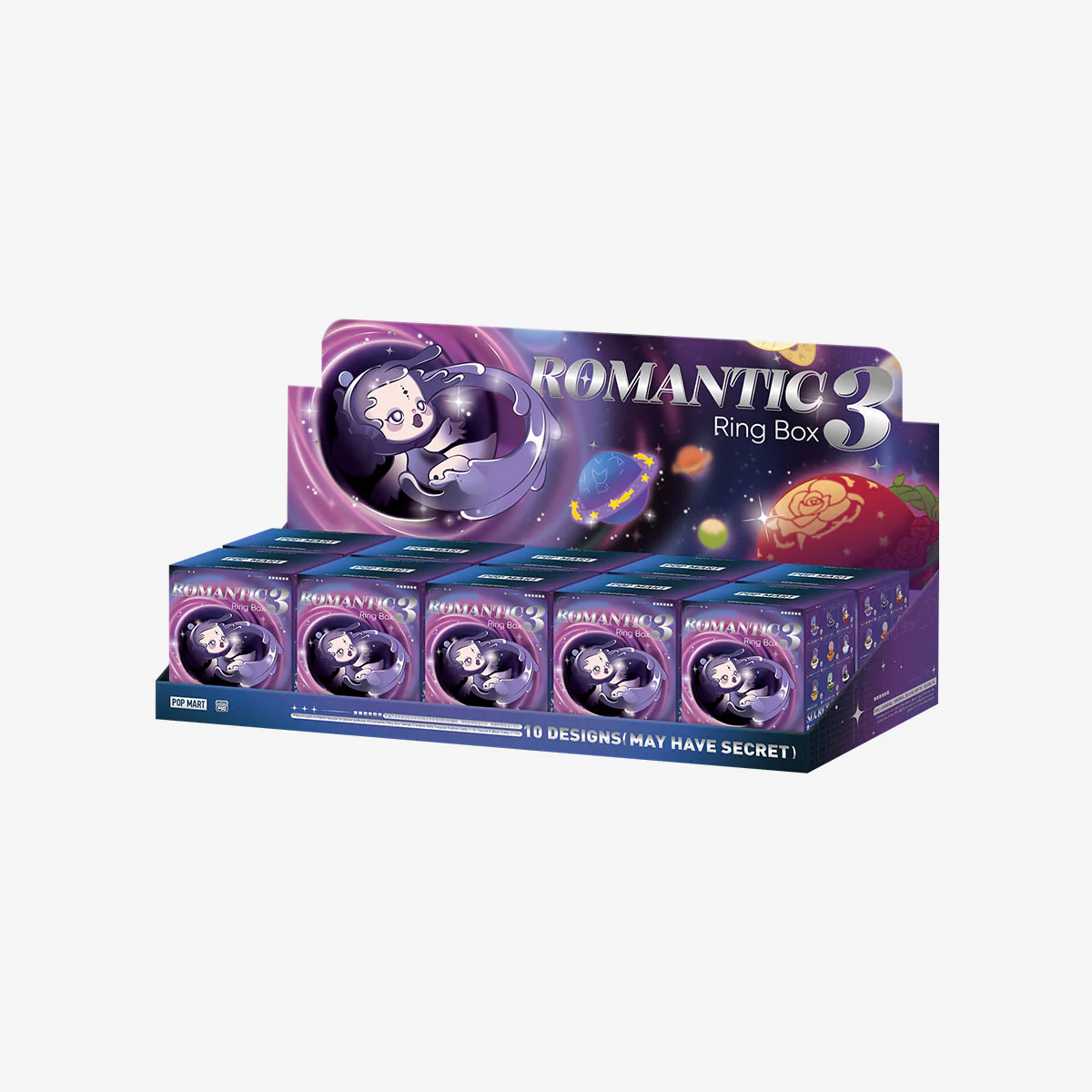 POP MART Romantic Ring Box Series 3 Scene Sets 1 Blind Box