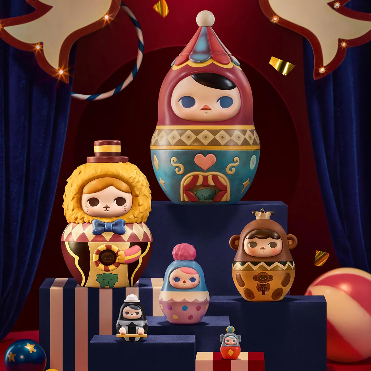 POP MART PUCKY Stacking Doll Figurine