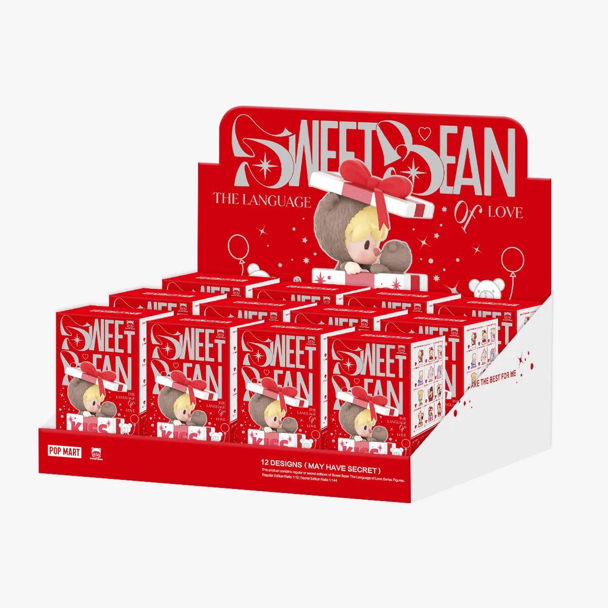POP MART Sweet Bean The Language of Love Series Figures 1 Blind Box