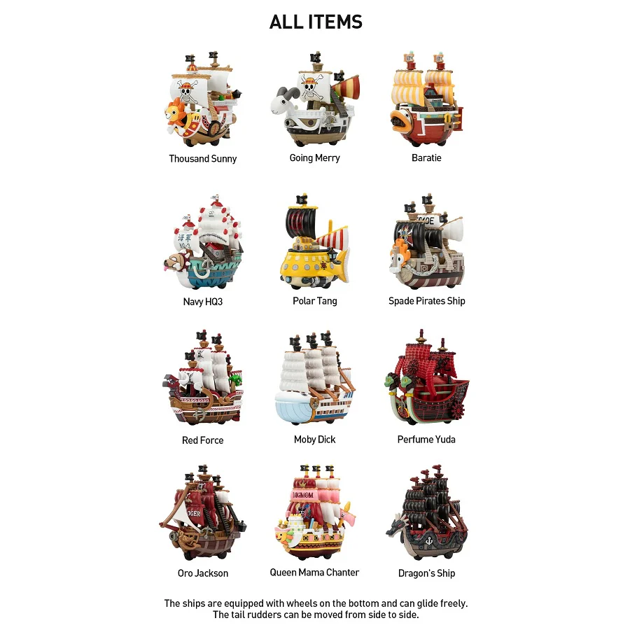 POP MART One Piece - The Grand Line Series Vehicles 1 Blind Box