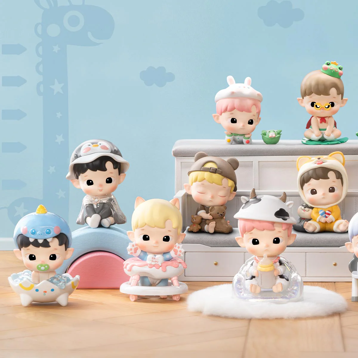 POP MART HACIPUPU The Growth Diary Series 1 Blind Box
