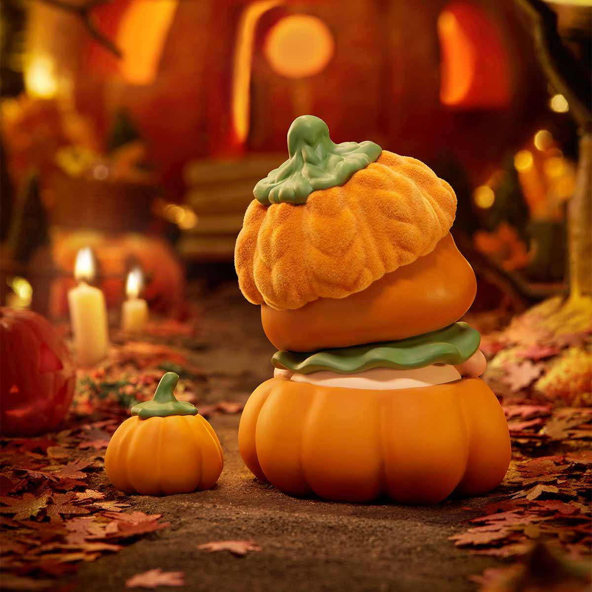 POP MART PUCKY Pumpkin Baby Figure