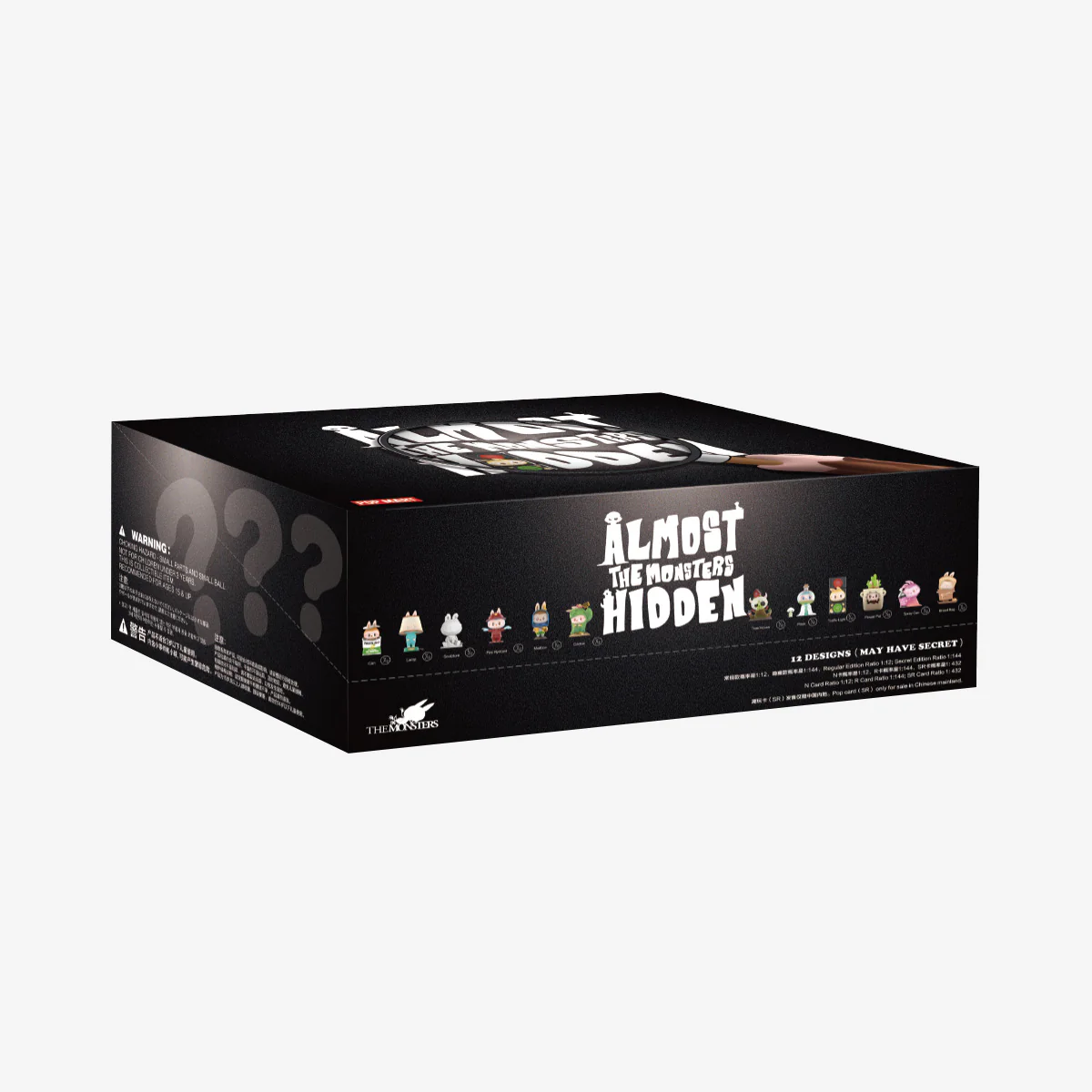 POP MART THE MONSTERS Almost Hidden Series Figures 1 Blind Box