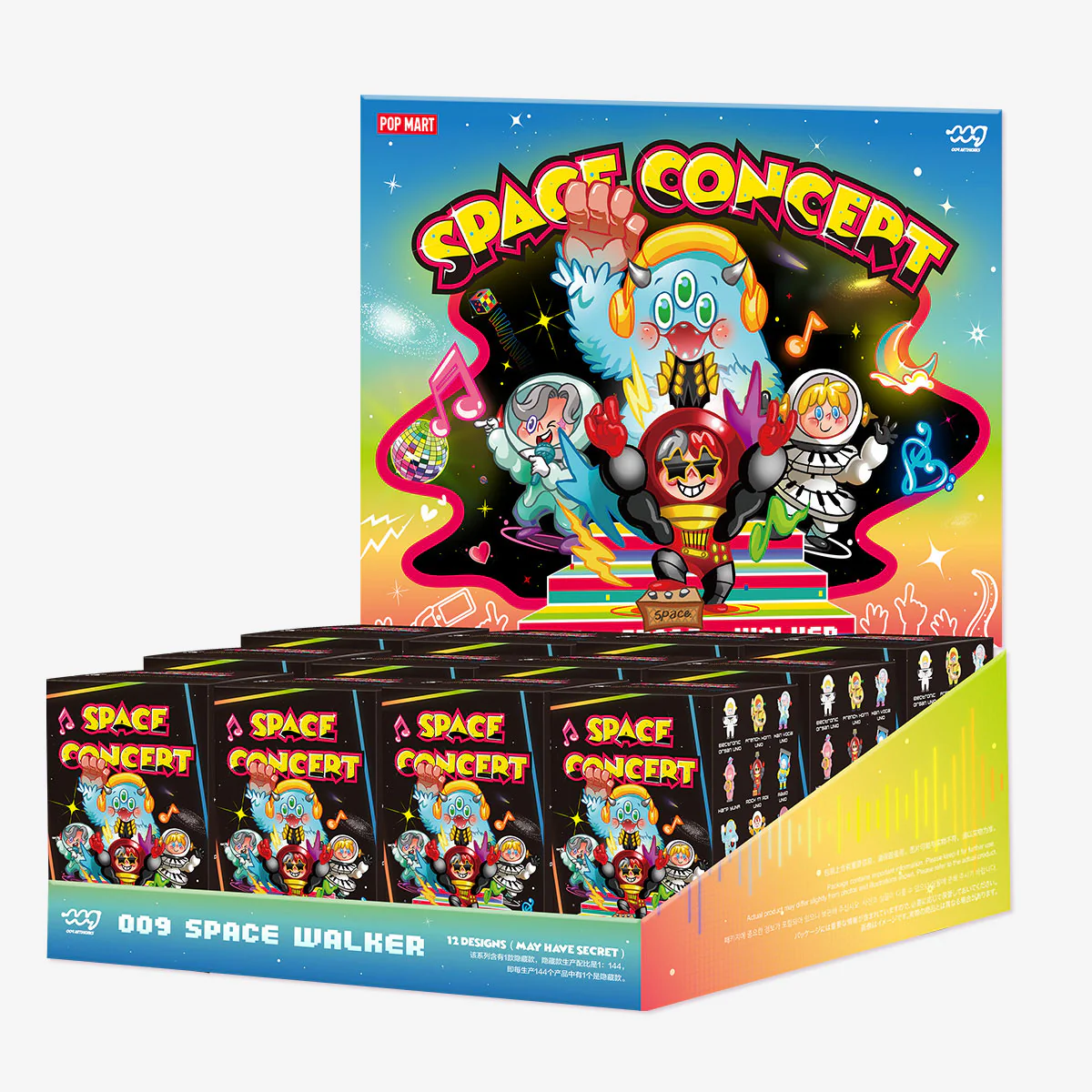POP MART 009 Space Walker Space Concert Series 1 Blind Box