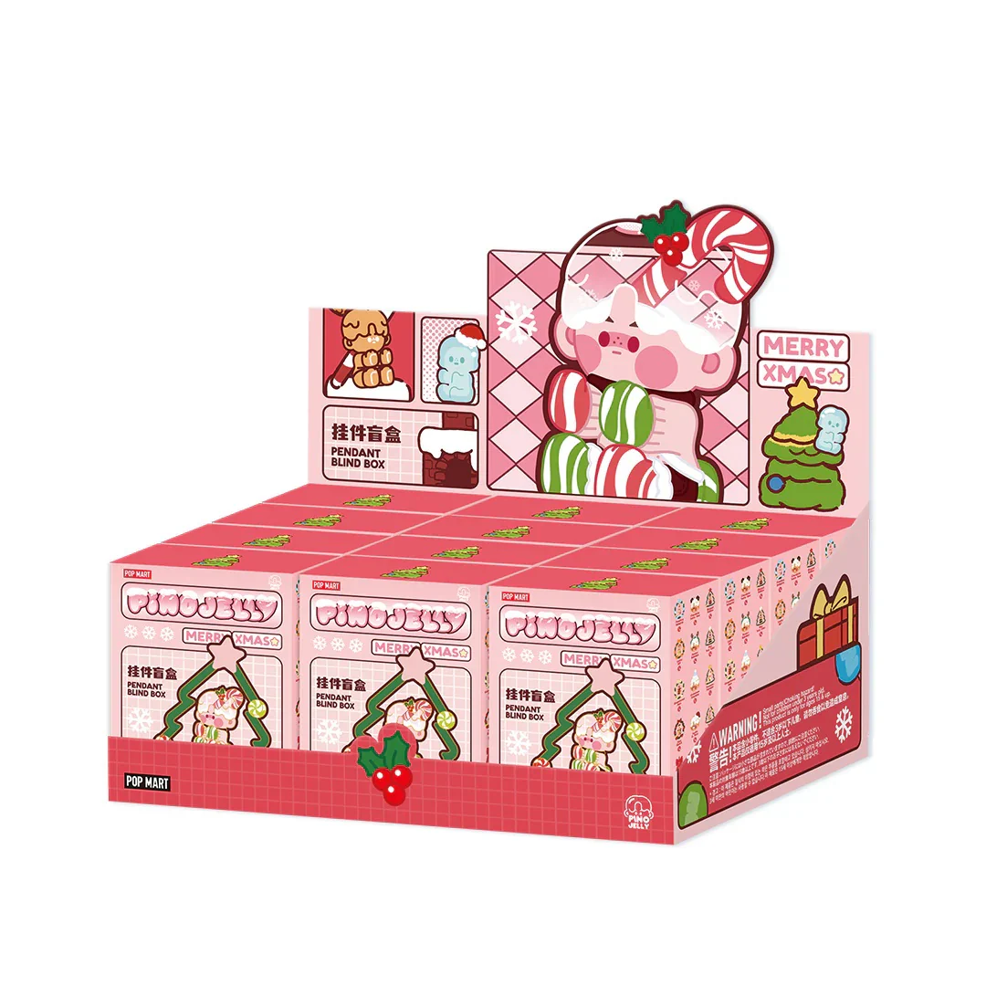 POP MART Pino Jelly Make a Wish Series Pendant Keychain 1 Blind Box