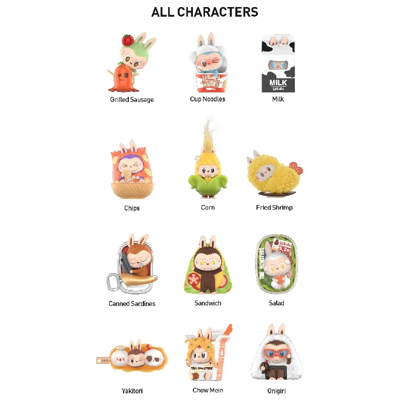 POP MART THE MONSTERS Labubu Wacky Mart Series Figures 1 Blind Box