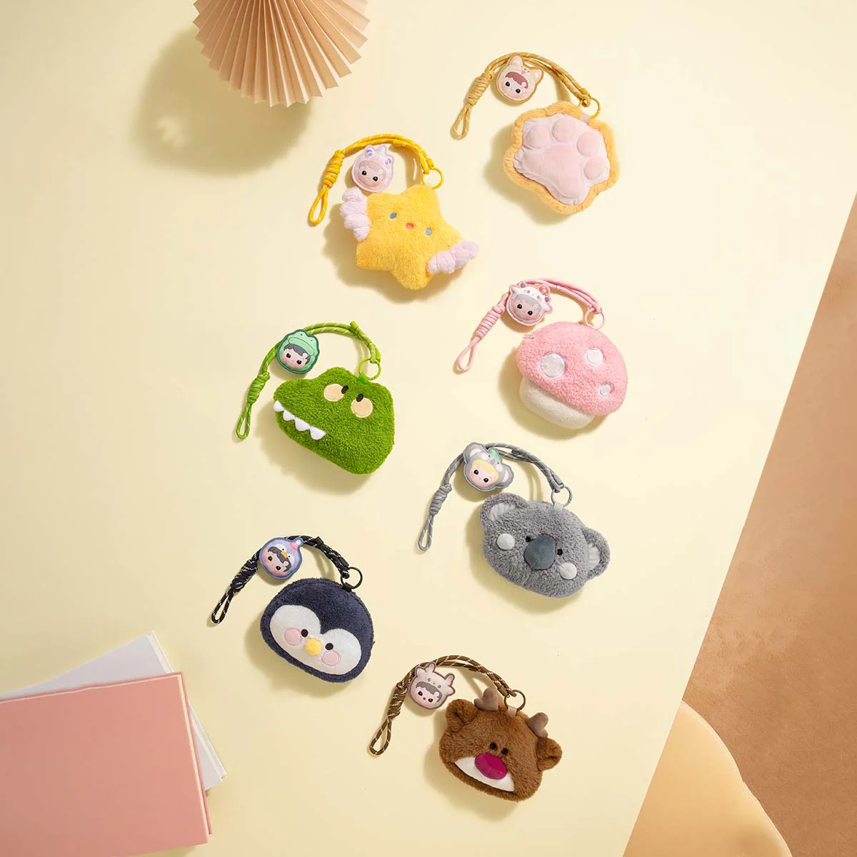 POP MART HACIPUPU Snuggle With You Series-Plush Bag 1 Blind Box