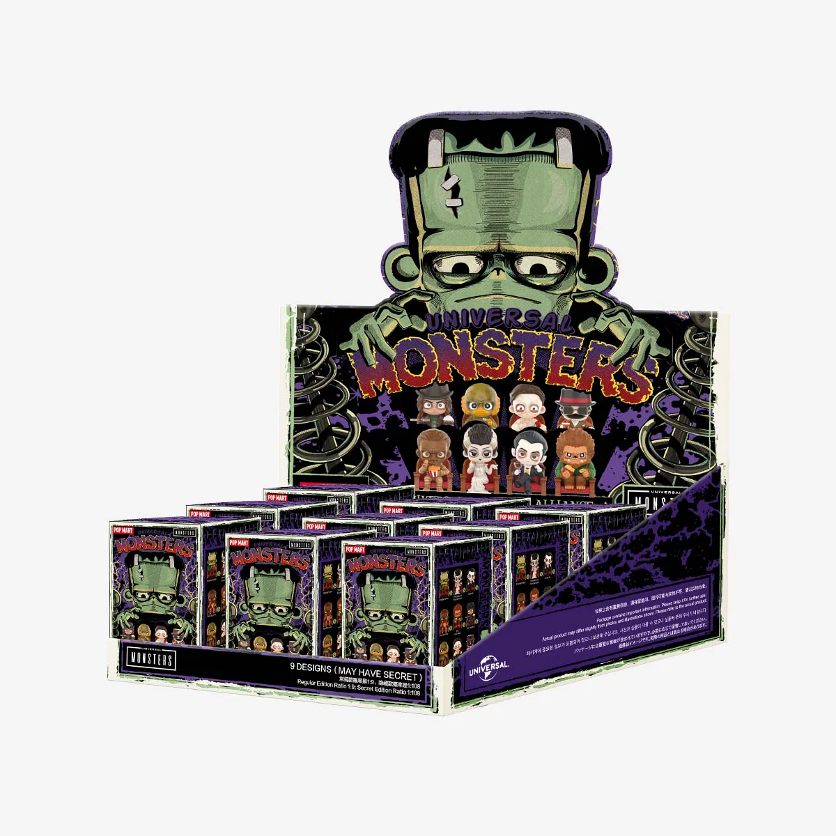 POP MART Universal Monsters Alliance Series Figures 1 Blind Box