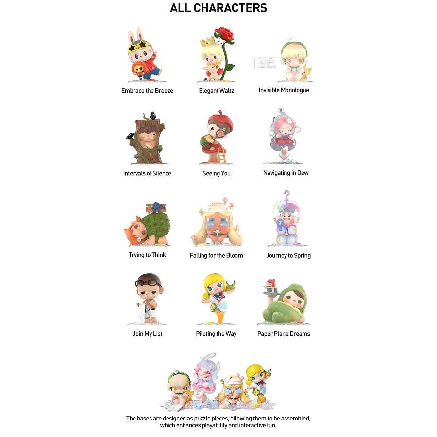 POP MART Hand in Hand Series Figures 1 Blind Box