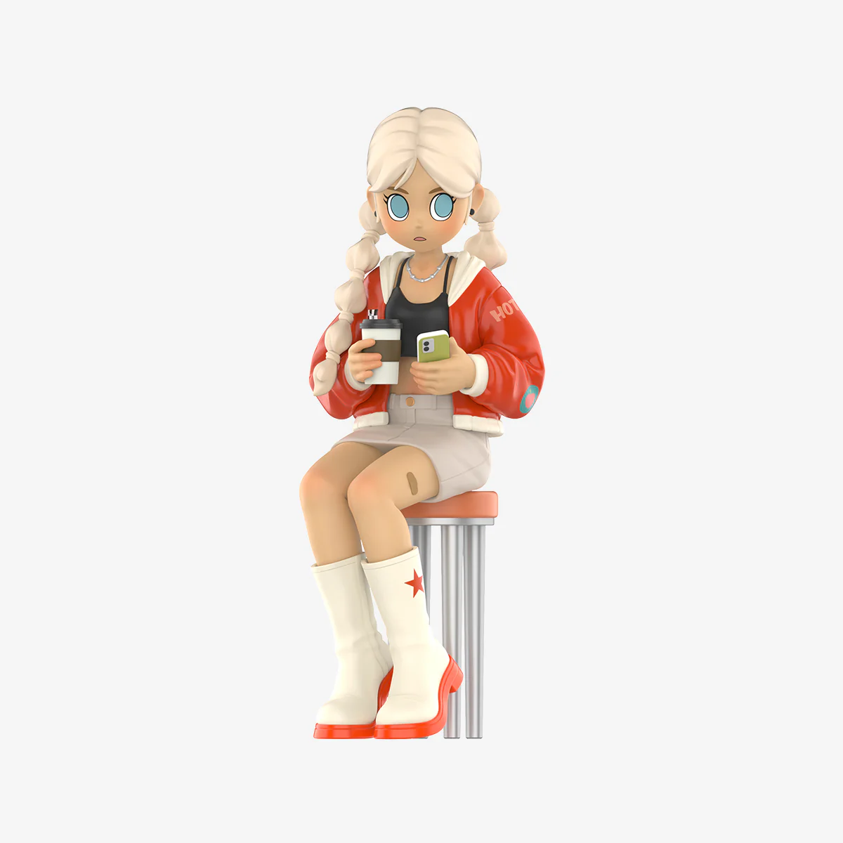POP MART Peach Riot Rise Up Series Figures 1 Blind Box