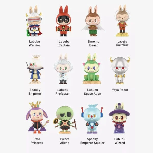 POP MART THE MONSTERS Labubu Space Adventure Series Figures 1 Blind Box