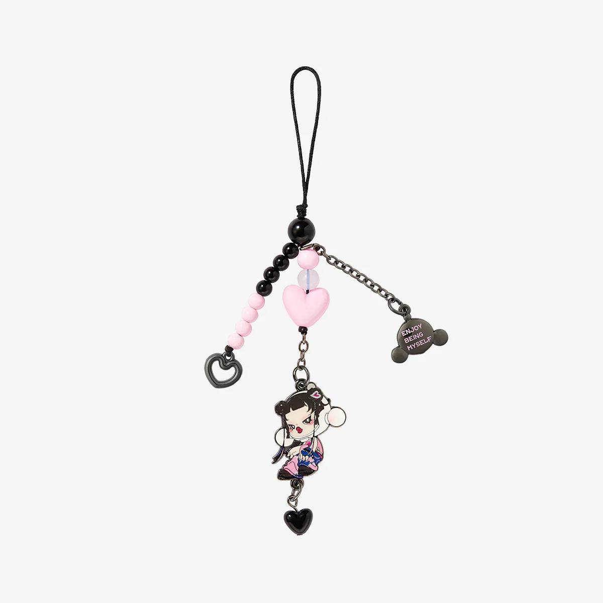 POP MART SKULLPANDA CHEERS TO MYSELF SERIES-Phone Charm 1 Blind Box