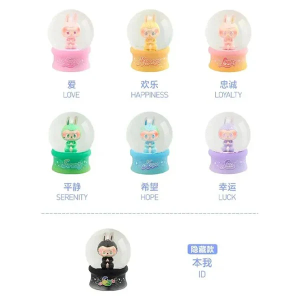 POP MART THE MONSTERS Labubu Big Into Energy Series Crystal Ball 1 Sealed Case