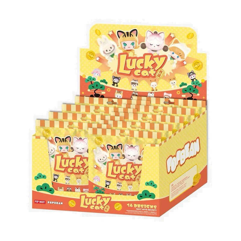 POP MART POP BEAN Lucky Cat Series 1 Blind Bag
