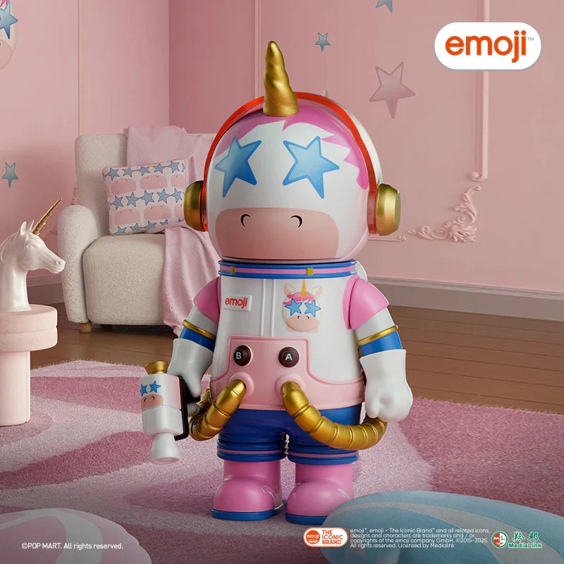 POP MART MEGA SPACE MOLLY 100% × emoji™ Series 1 Blind Box