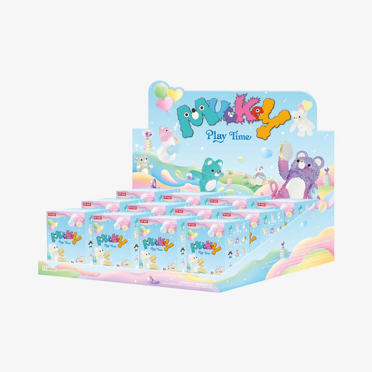 POP MART INSTINCTOY Muckey Play Time Series 1 Blind Box