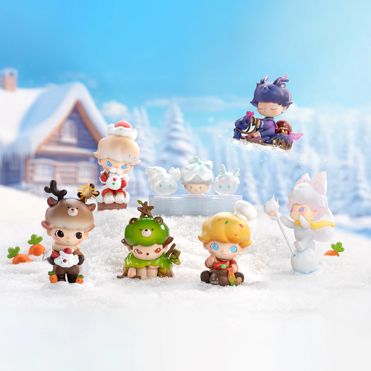 POP MART DIMOO Letters from Snowman Series Figures 1 Blind Box