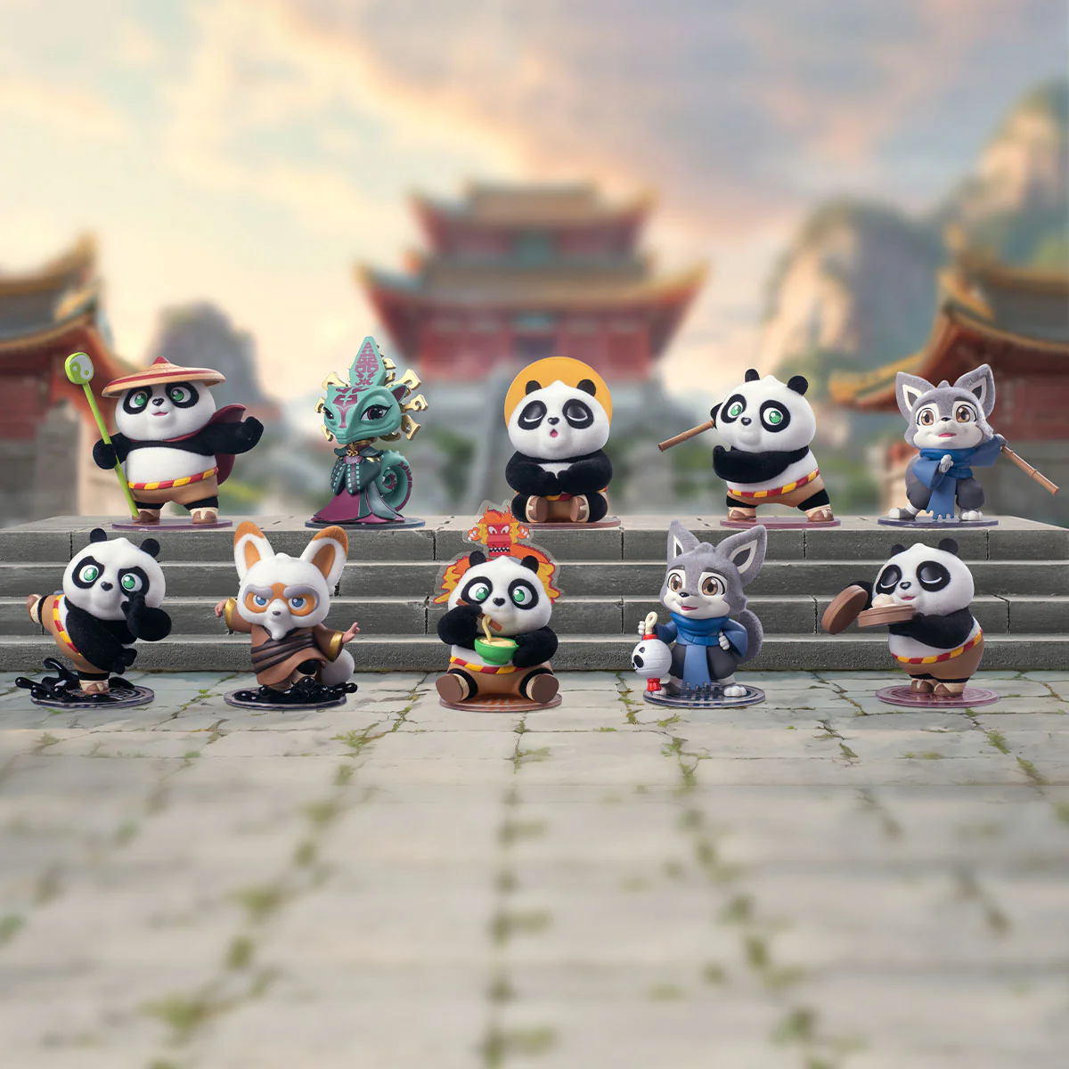 POP MART Universal Kung Fu Panda Series Figures 1 Blind Box