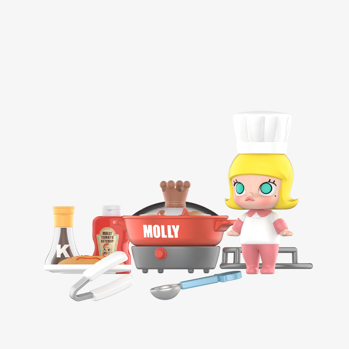 POP MART MOLLY Cooking Series Prop 1 Blind Box