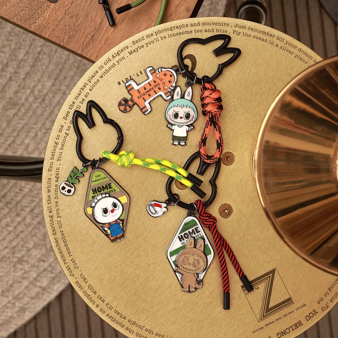 POP MART The Monsters Home of the Elves Series Pendant Keychain 1 Blind Box