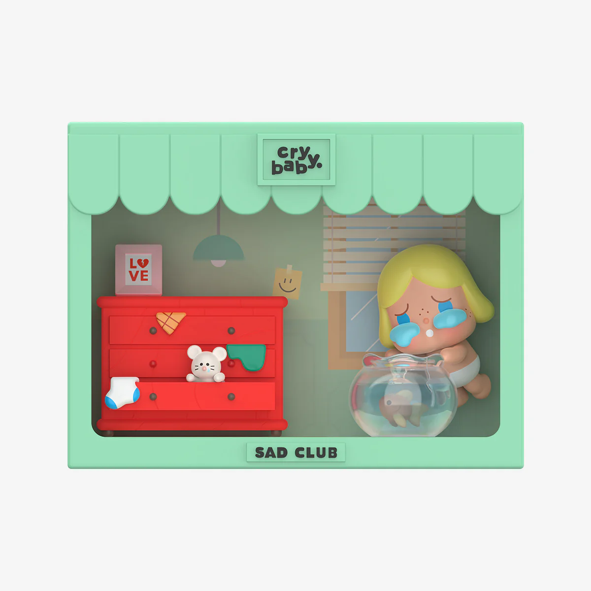 POP MART CRYBABY Sad Club Series Scene Sets 1 Blind Box