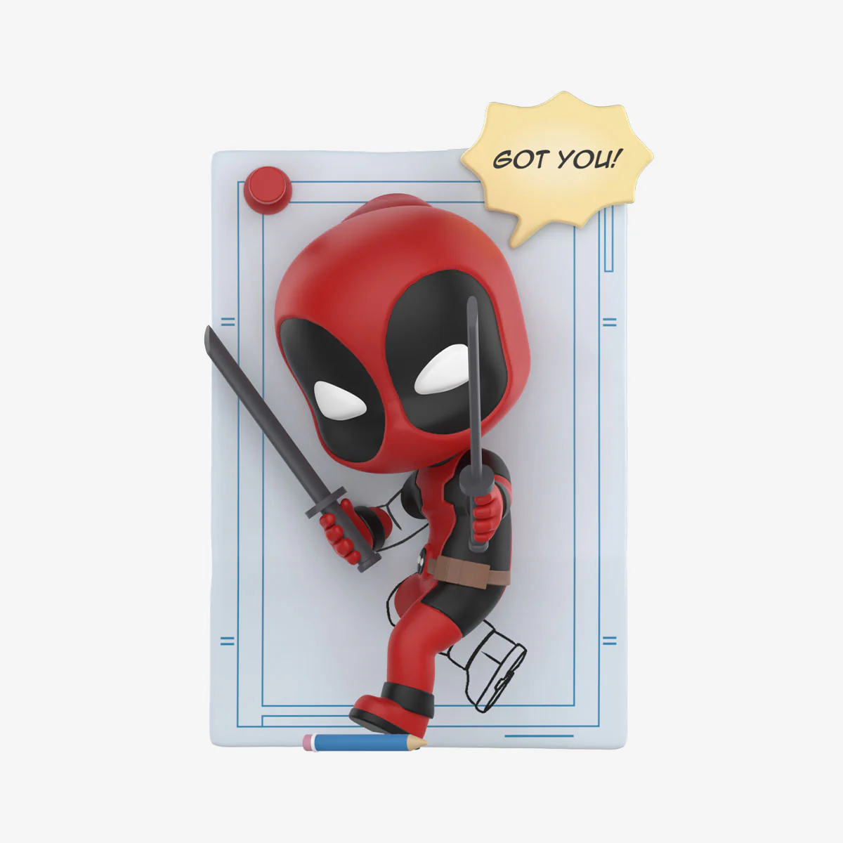 POP MART Marvel Deadpool Series Figures 1 Blind Box