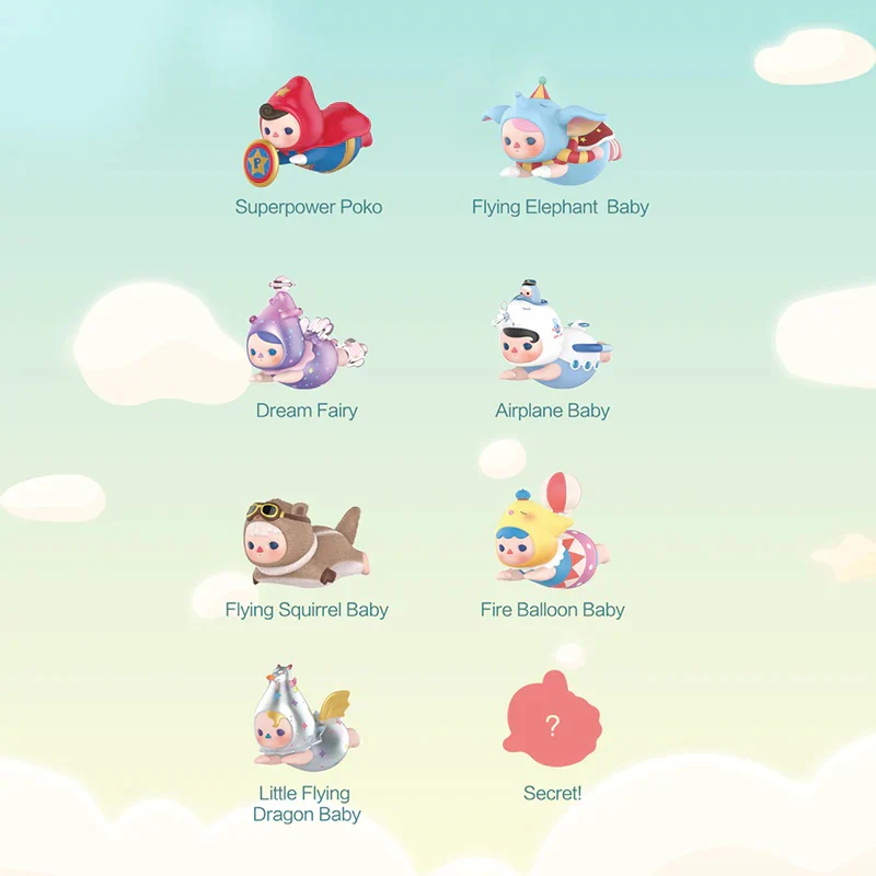 POP MART Pucky Flying Babies Series 1 Blind Box