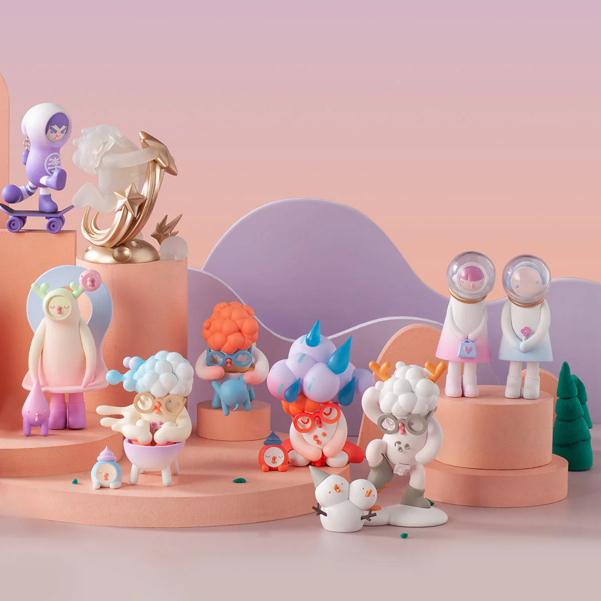 POP MART MODOLI Mood Weather Series 1 Blind Box