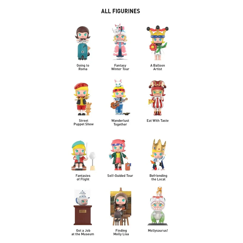 POP MART MOLLY Imaginary Wandering Series 1 Blind Box