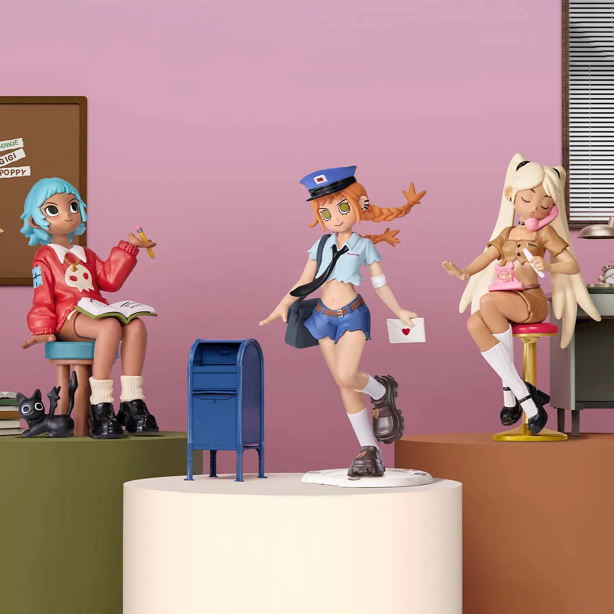 POP MART Peach Riot Rush Hour Series Figures 1 Blind Box