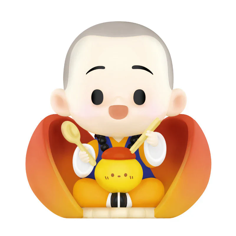 POP MART The Little Monk Yichan Chinese Delicacy Series 1 Blind Box