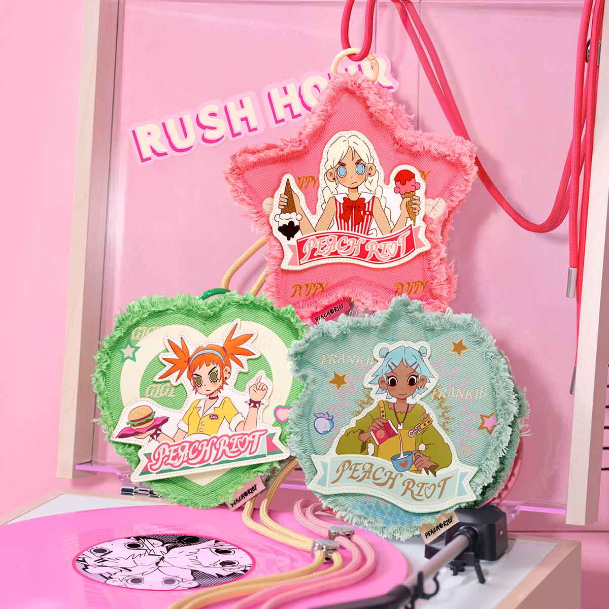 POP MART Peach Riot Rush Hour Series -Mini Bag 1 Blind Box