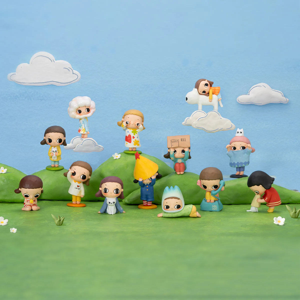 POP MART Nyota's Fluffy Life Series Figures 1 Blind Box