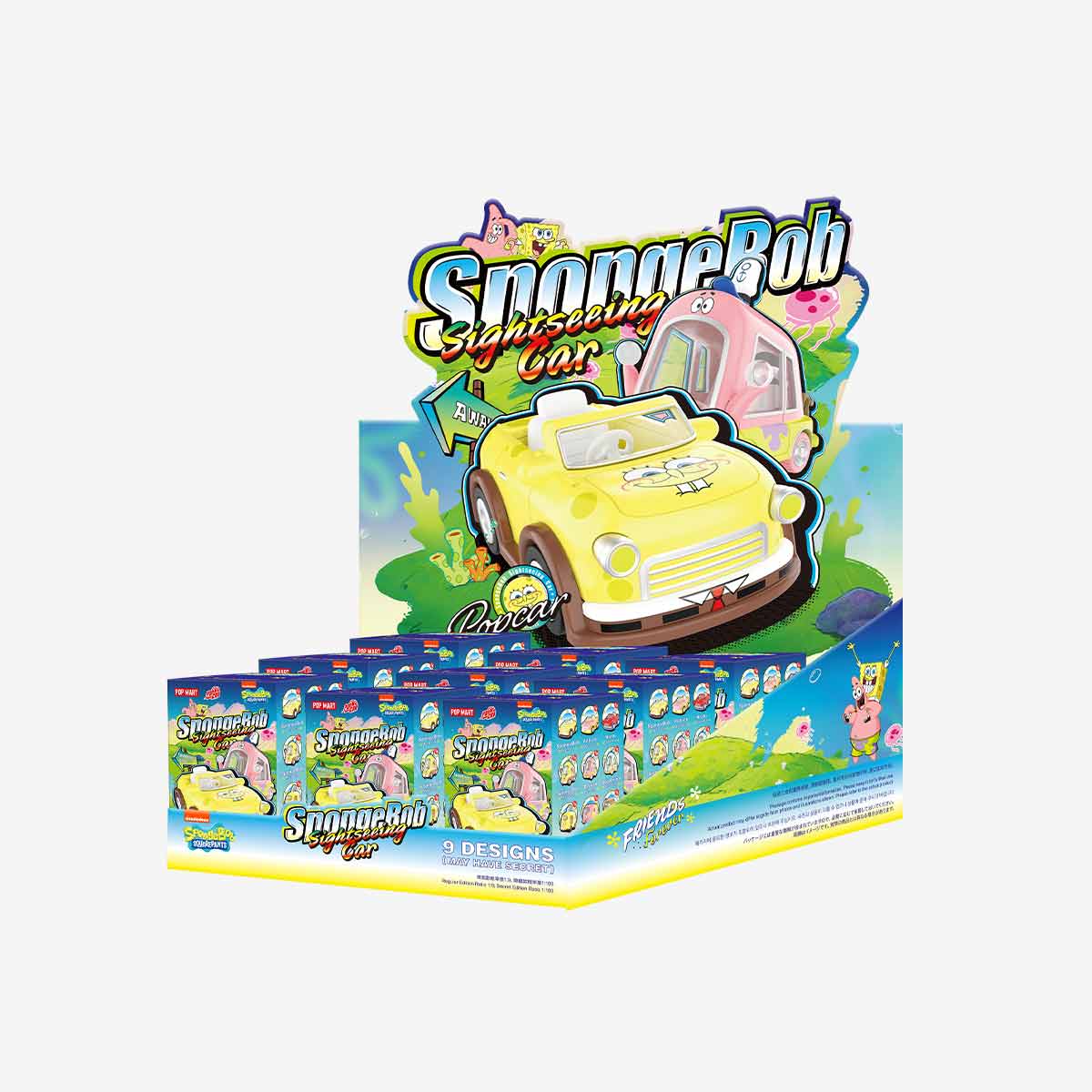 POP MART SpongeBob Sightseeing Car Series Vehicles 1 Blind Box