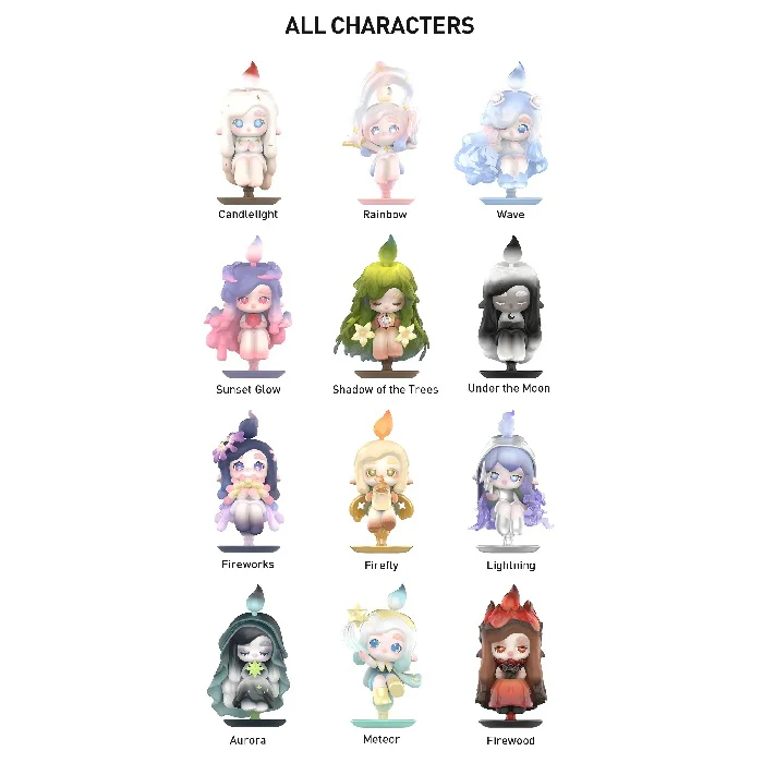 POP MART CHAKA Light Sprite Series Figures 1 Blind Box