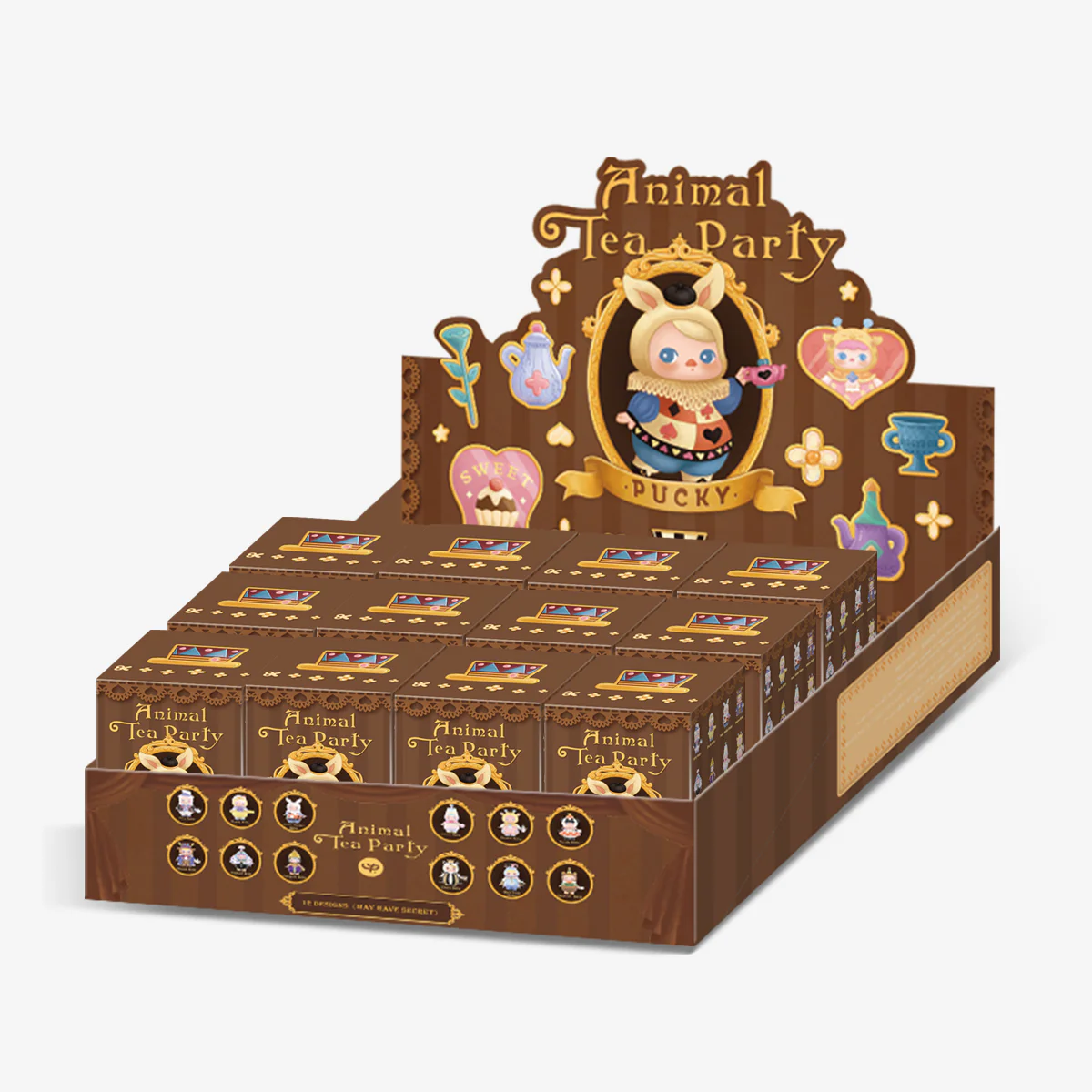 POP MART PUCKY Elf Animal Tea Party Series 1 Blind Box
