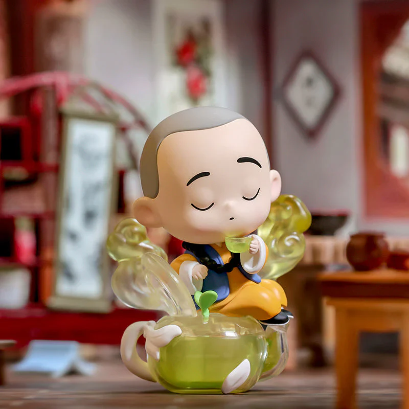 POP MART The Little Monk Yichan Chinese Delicacy Series 1 Blind Box