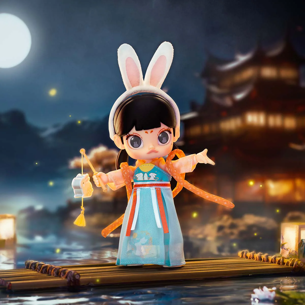 POP MART MOLLY Lantern Show Action Figure
