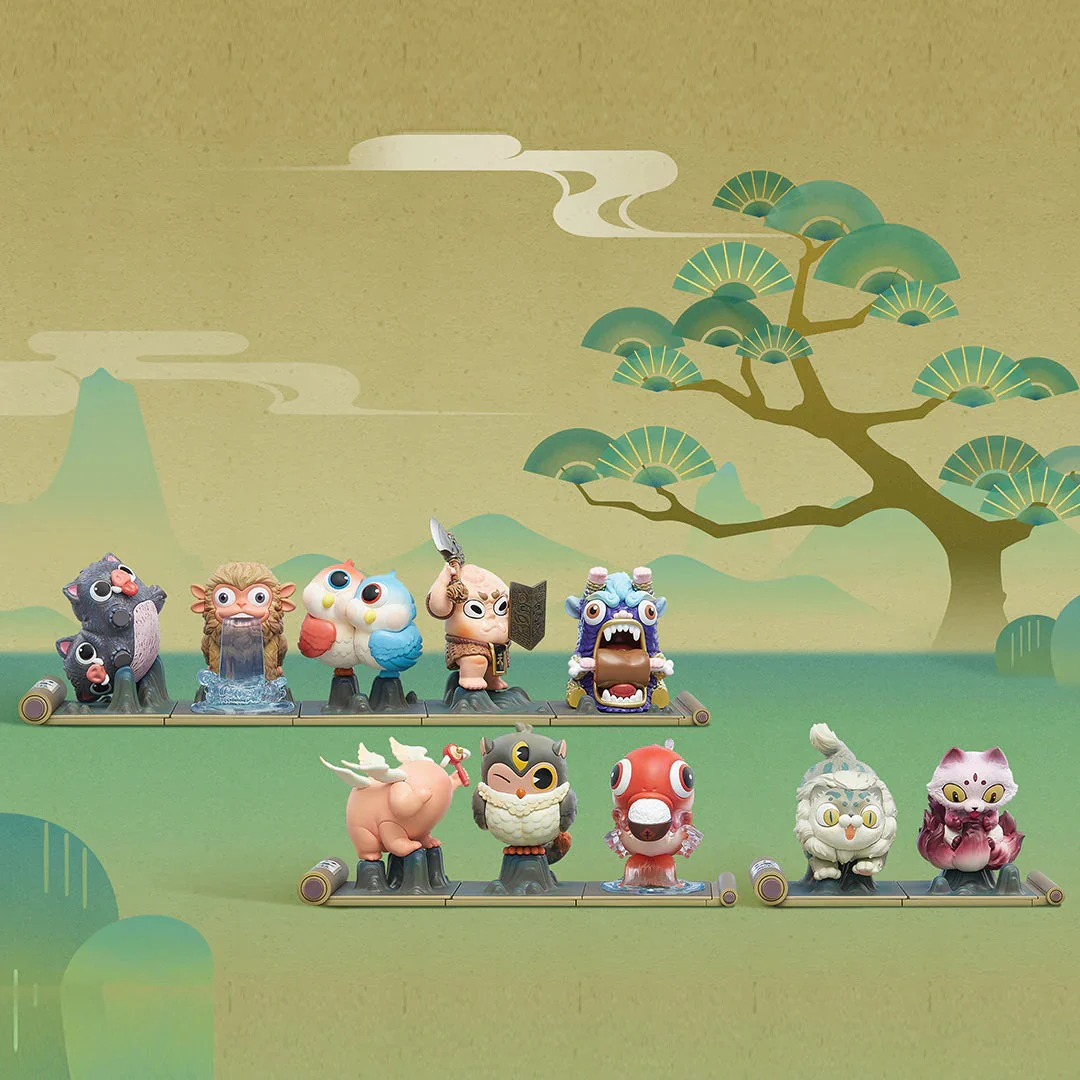 POP MART Shan Hai Jing Unfolding the Classics Series 1 Blind Box