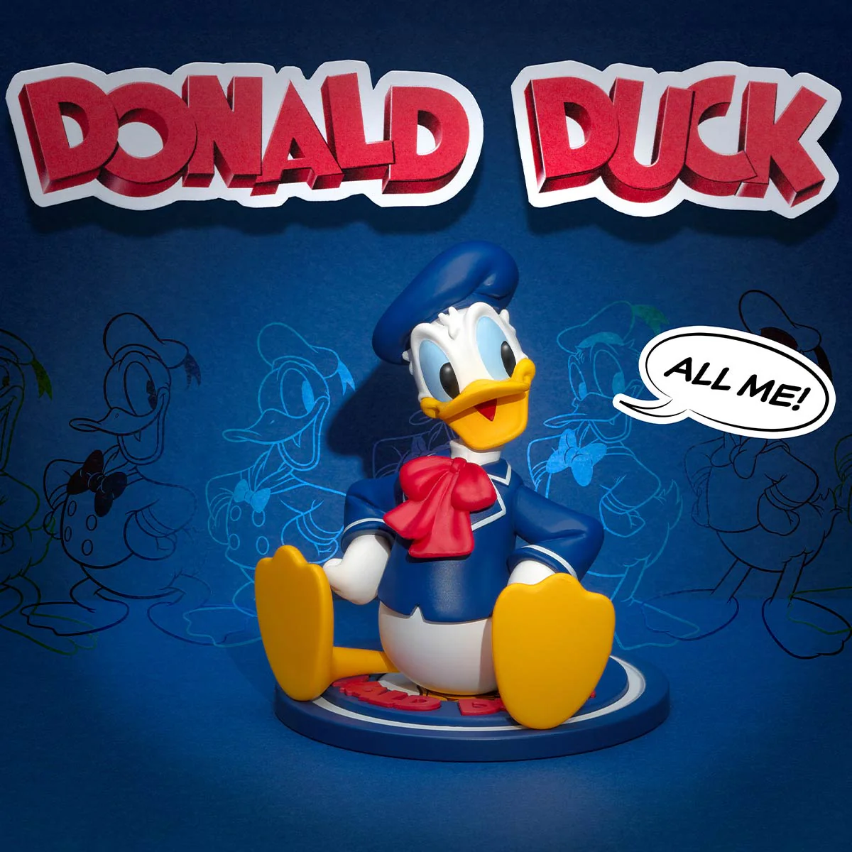 POP MART Disney Donald Duck 90th Anniversary Series Figures 1 Blind Box
