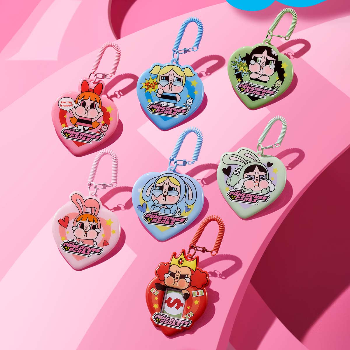POP MART CRYBABY× Powerpuff Girls Series-Card Holder 1 Blind Box