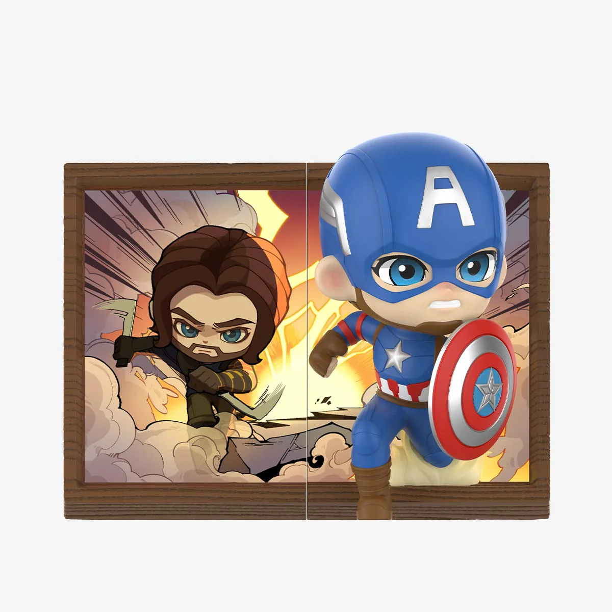 POP MART Marvel Photo Frame Series Figures 1 Blind Box