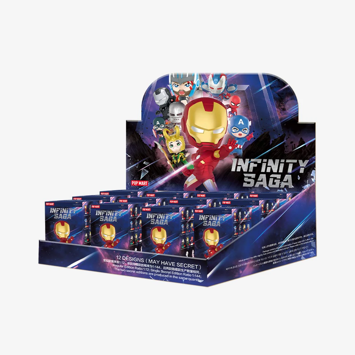 POP MART Marvel Infinity Saga Series Figures 1 Blind Box