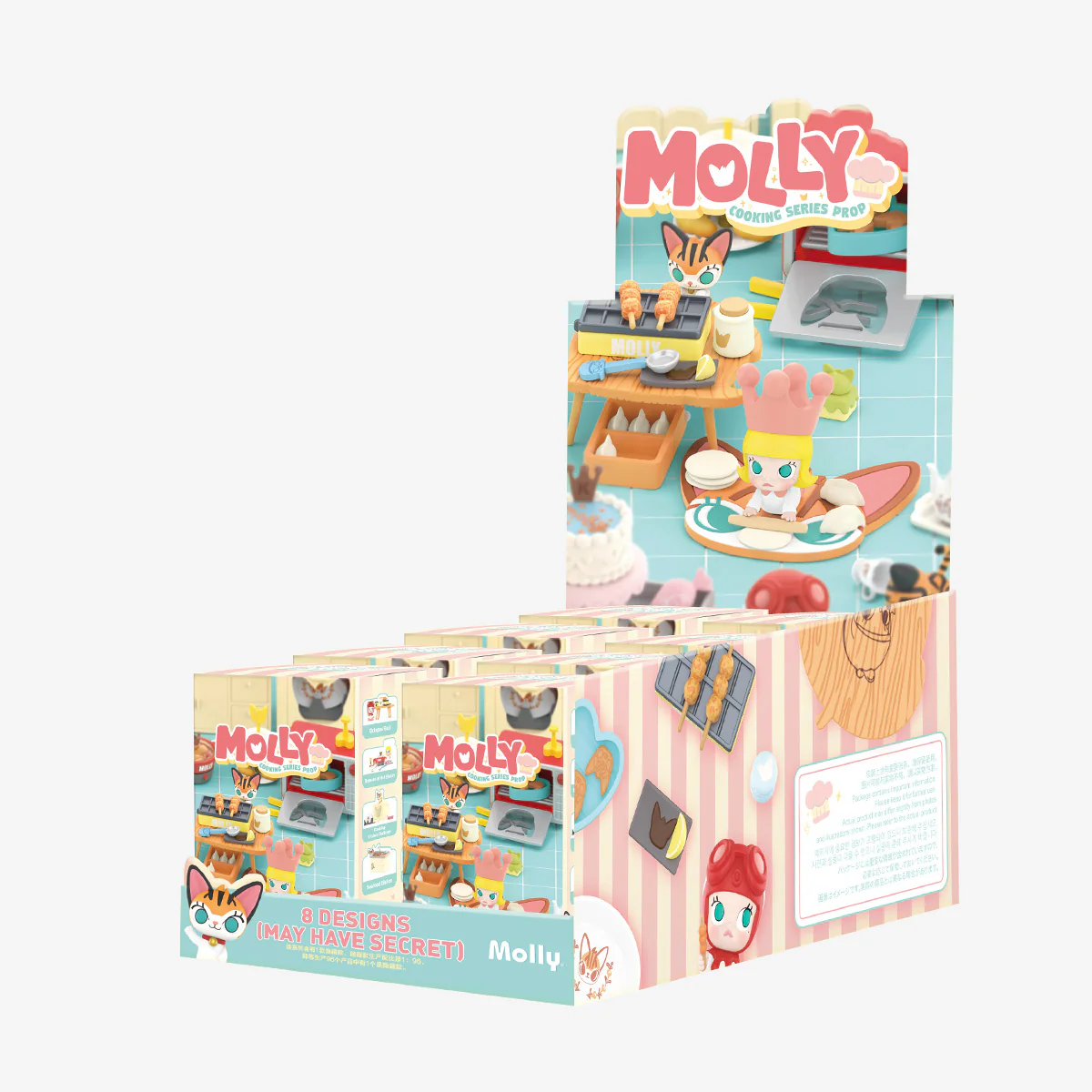 POP MART MOLLY Cooking Series Prop 1 Blind Box